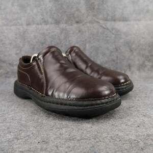 State Street Shoes Mens 9 Slip On Casual Loafer Moc Comfort Lifestyle Brown